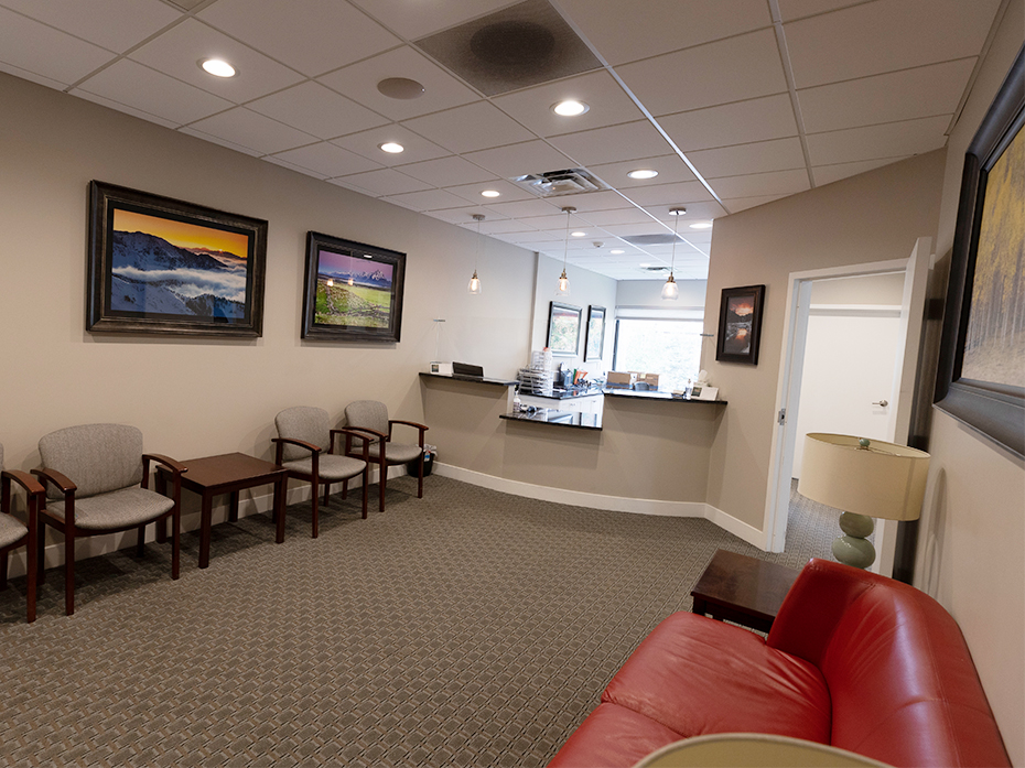 Periodontal office waiting room